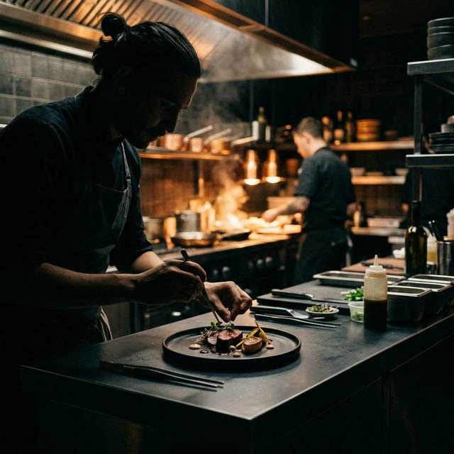 Professional Chef Prepping